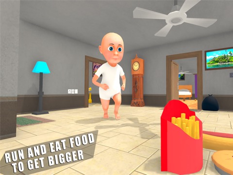 Giant Fat Baby Simulator 3Dのおすすめ画像2