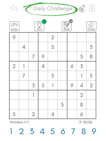 Sudoku King™ - Daily Puzzleのおすすめ画像1