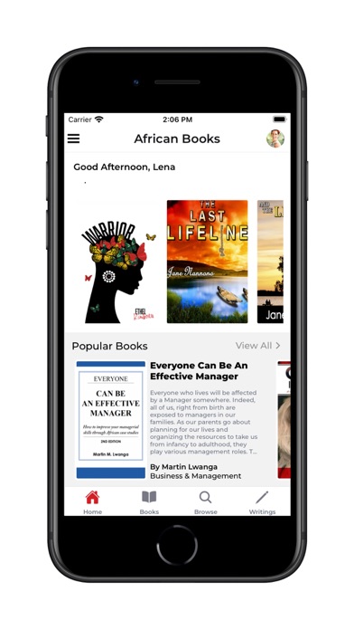 African Books Screenshot