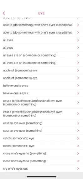 Game screenshot Body Eyes idioms in English apk