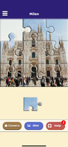 Game screenshot Milan Sightseeing Puzzle mod apk