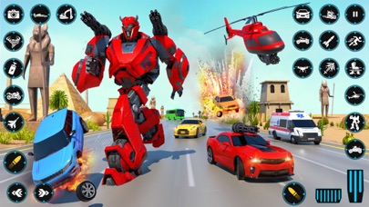 Super Robot Transform Games 3D Screenshot