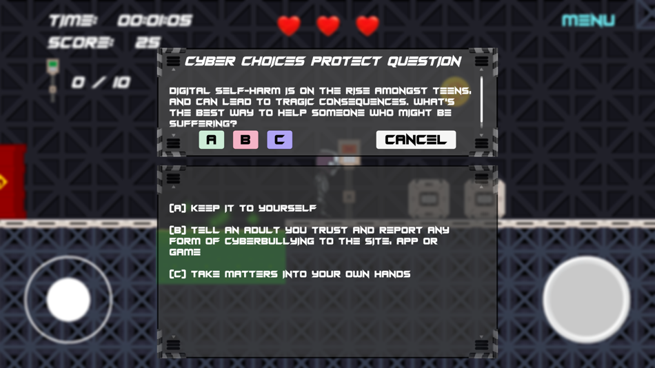#4. Cyber Choices Challenge (iOS) By: Cyber Security Challenge UK
