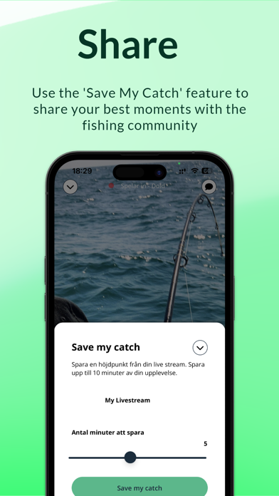Fishr.tv - Live fishing app Screenshot