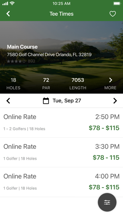 San Carlos Golf Club Screenshot