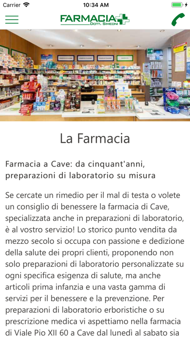 Farmacia Simeoni Screenshot