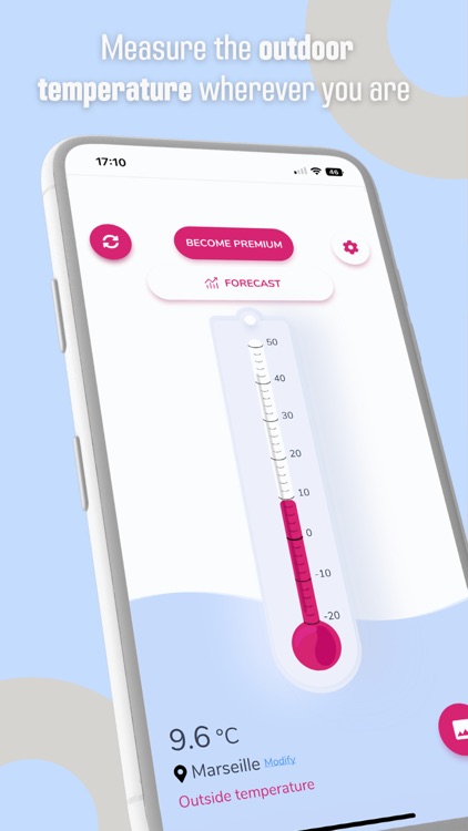 Thermometer - Outside Temp by David Fournier