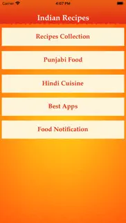 indian recipes delicious food iphone screenshot 1