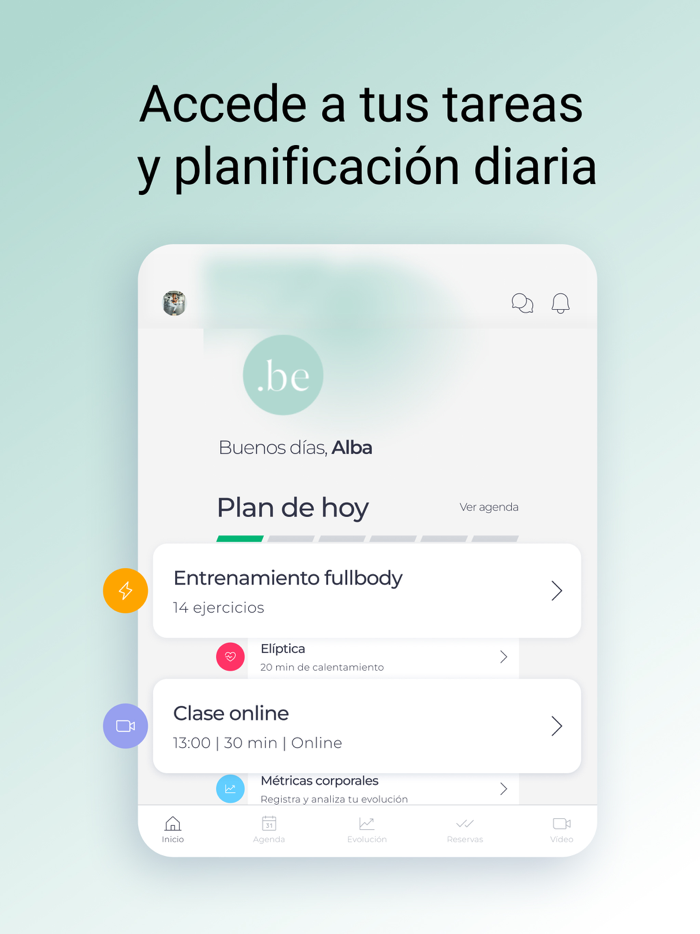 Entrenamiento Mujer .be