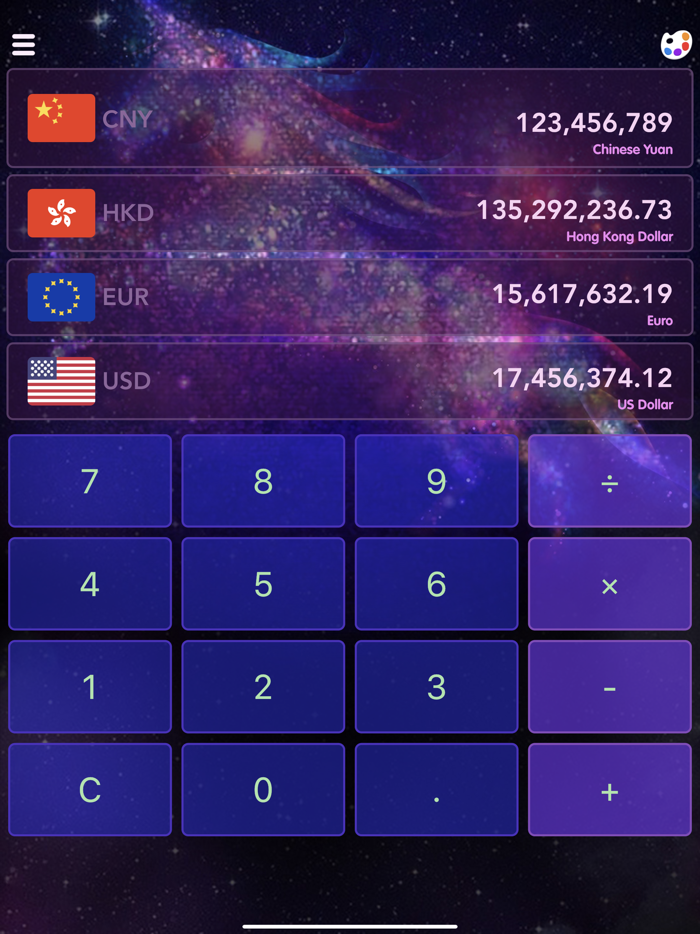 Color Currency Calculator