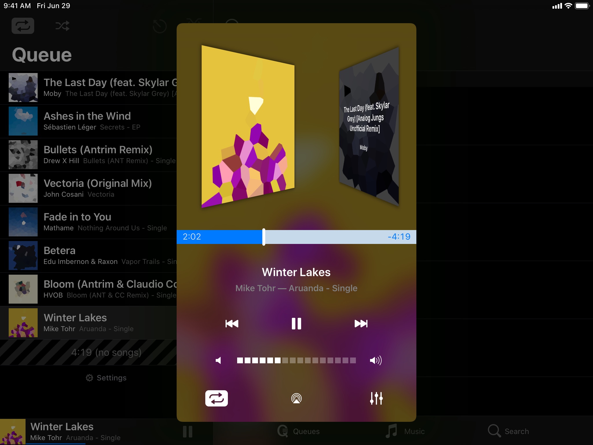 MusiQ Player - Queue Music screenshot 2