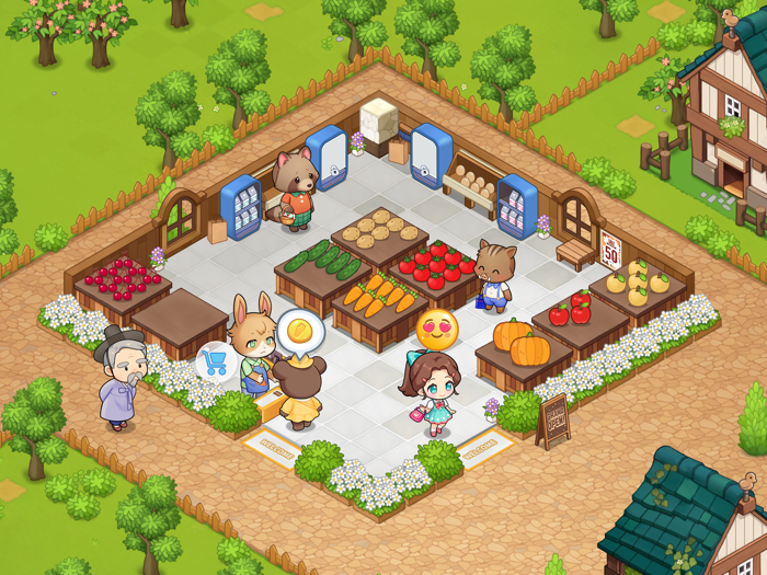 Rabbits Family Carrot Farm