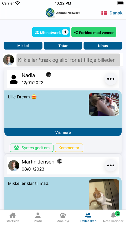 #3. Animal-Network (iOS) Podle: Jg Data ApS