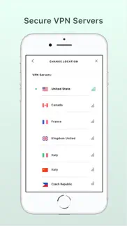vpn for iphone security proxy iphone screenshot 2