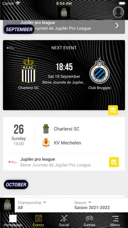 Game screenshot Royal Charleroi Sporting Club apk