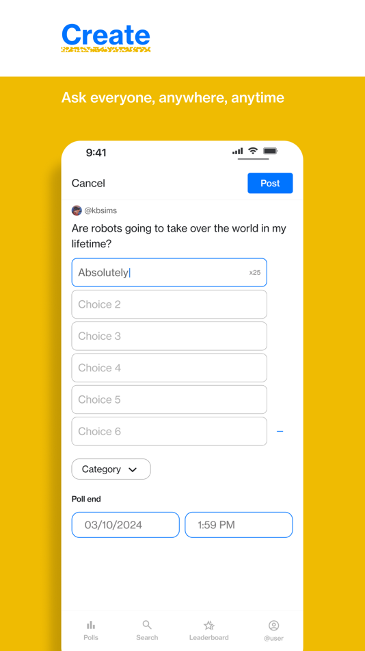 #4. Hedgehog Polls (iOS) 由: Hedgehog Markets