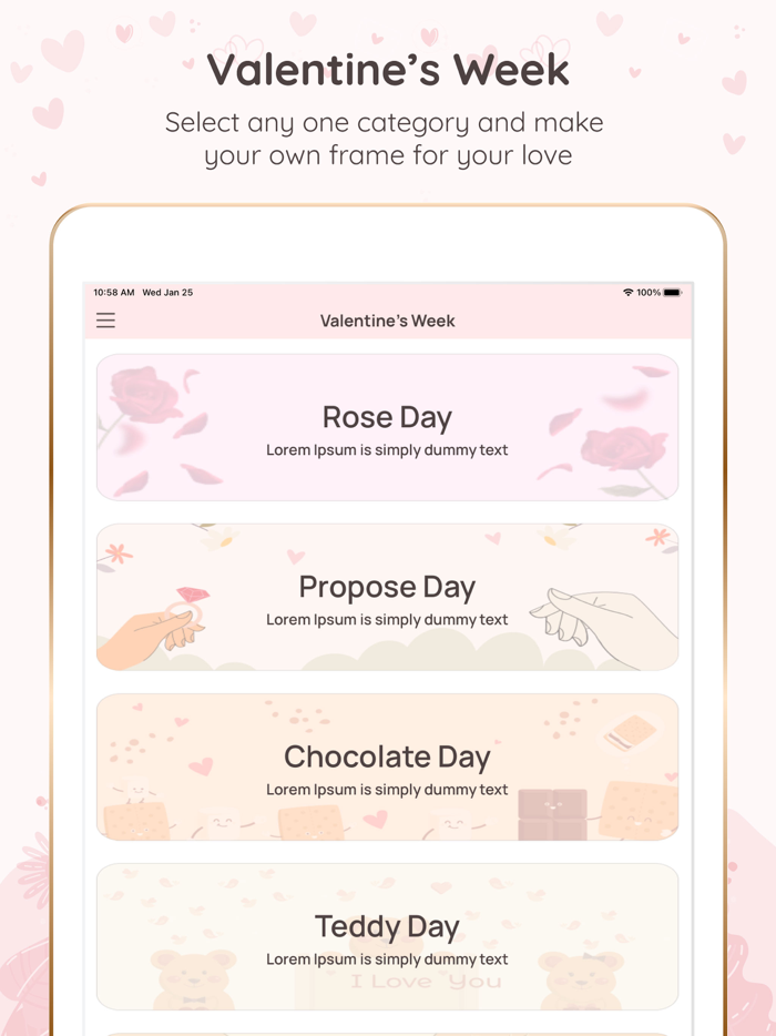 Love Photo Frames Valentine