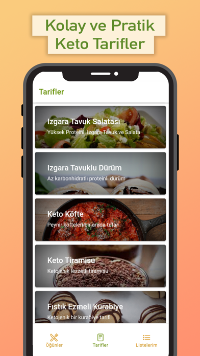 Ketojenik Diyet Tarifleri Screenshot