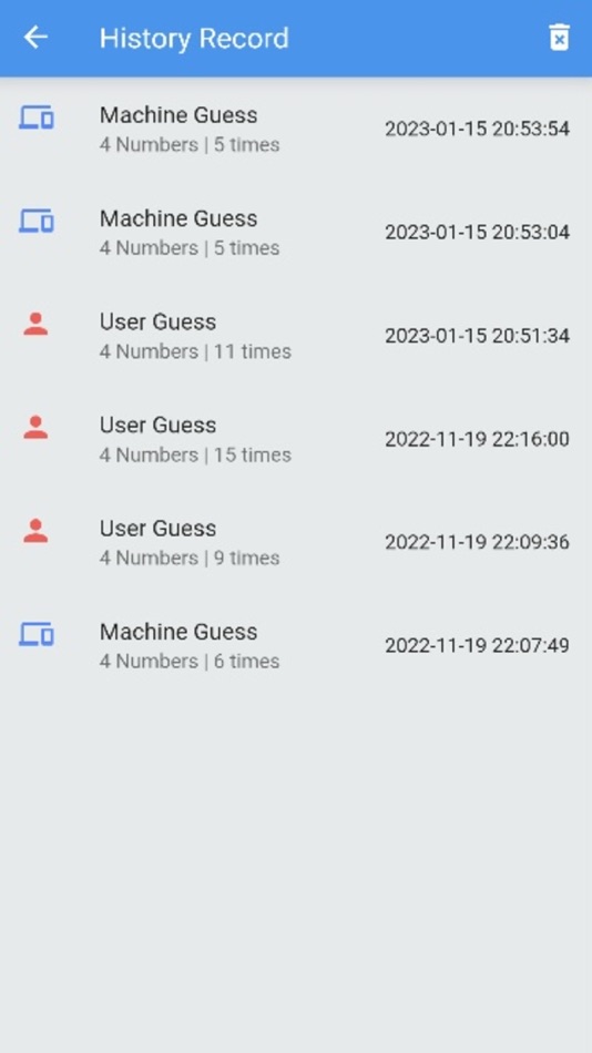 #6. 1A2B Guess the Number (iOS) 由: Shi Ying Pan
