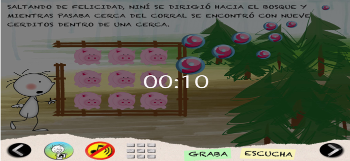 Niní aprende a contar Italiano