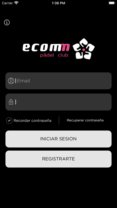 Ecomm Padel Club 3.0 Screenshot