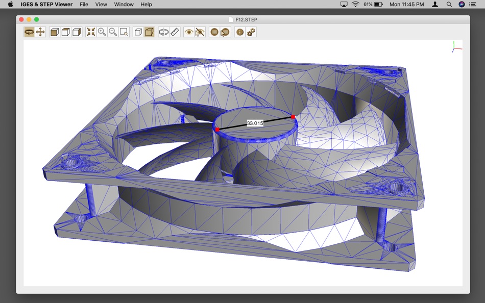 #8. IGES & STEP Viewer (macOS) Podle: Victor Bovio