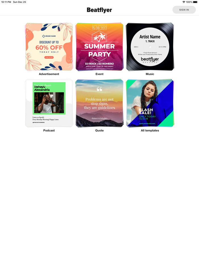 Beatflyer Eye-catching posts