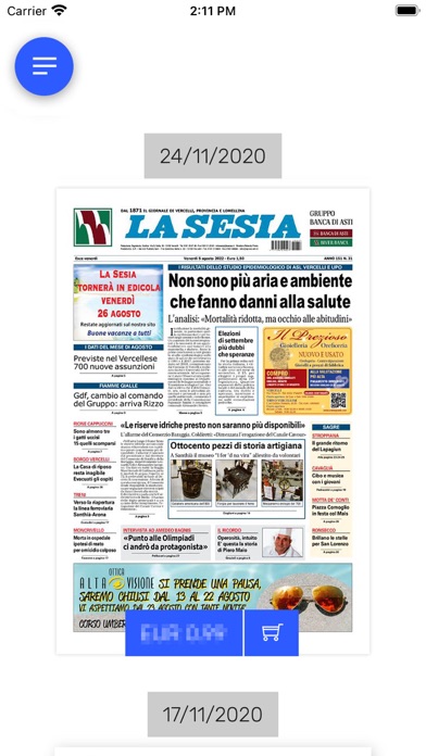 La Sesia Screenshot