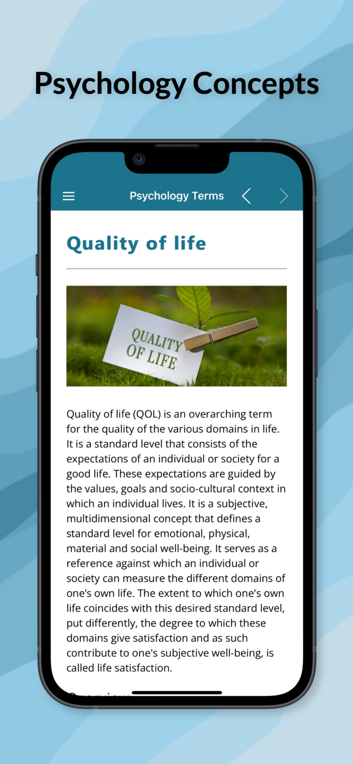 Psychology Terms and Concepts