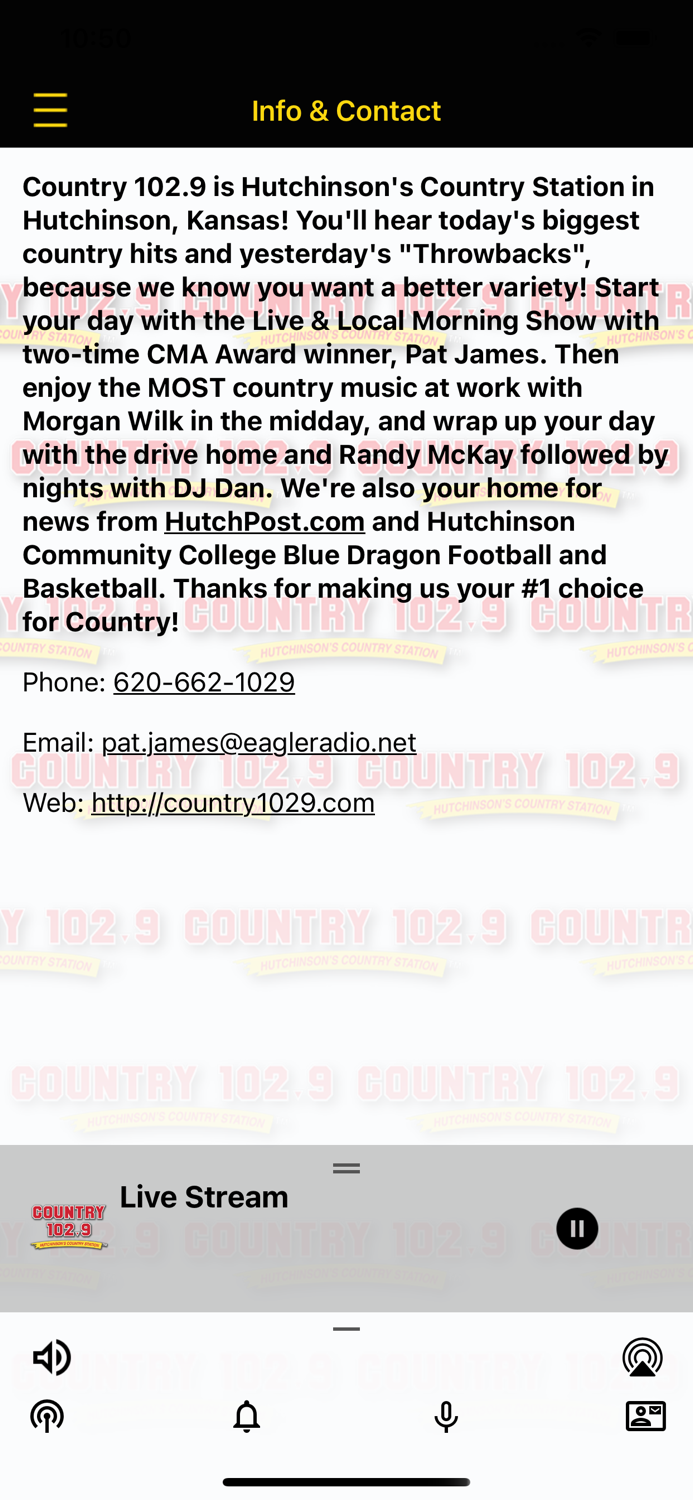 Country 102.9  Hutchinson KS