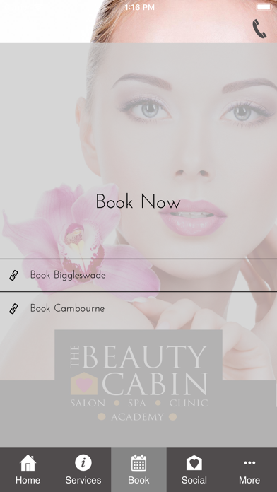 The Beauty Cabin Salons Screenshot