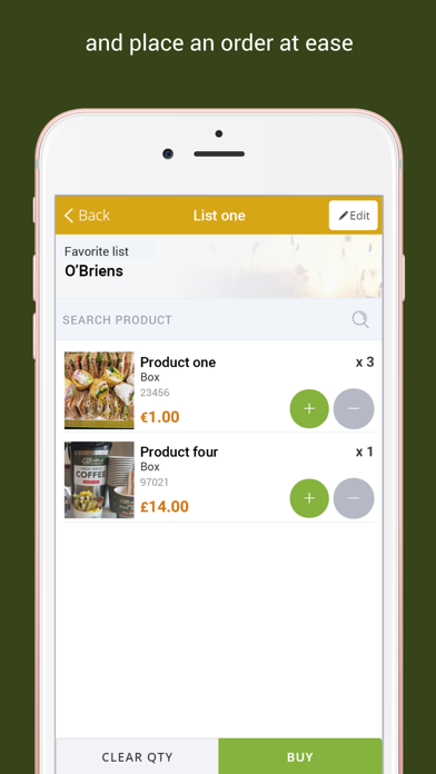 O'Briens Sandwich Cafe Ireland Screenshot