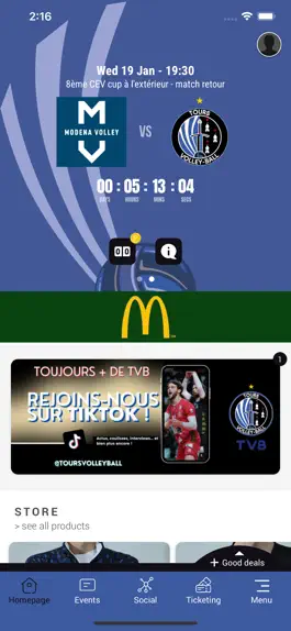 Game screenshot Tours Volley-Ball mod apk