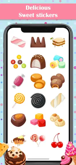 Game screenshot Delicious Sweet Stickers mod apk
