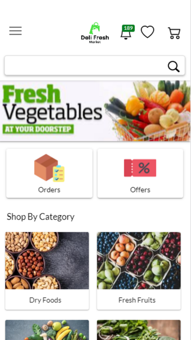 Deli Fresh Market Screenshot