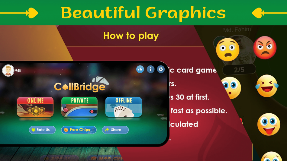 #1. Call Bridge Online Multiplayer (iOS) 由: Dynamite Games Studio