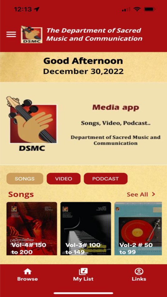 #2. DSMC Media App (iOS) 由: Marthoma