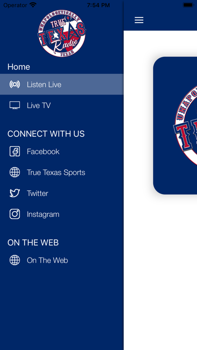 True Texas Radio Screenshot