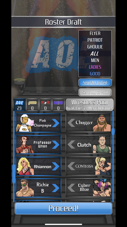 #4. Modern Mania Wrestling GM (iOS) Podle: Checkmate Creative LLC