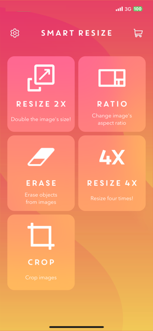 Smart Resize — Скриншот AI