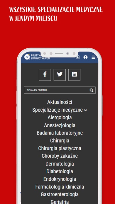 Polityka Zdrowotna Screenshot