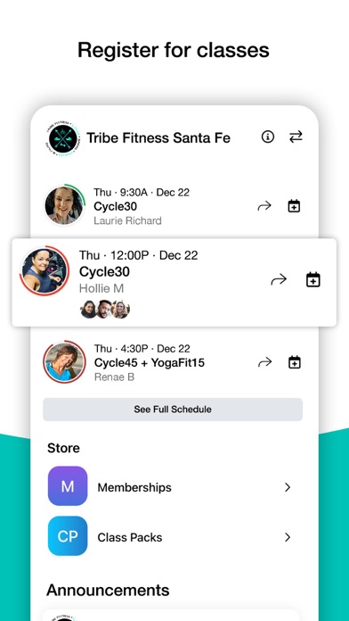 Tribe Fitness Santa Fe Screenshot
