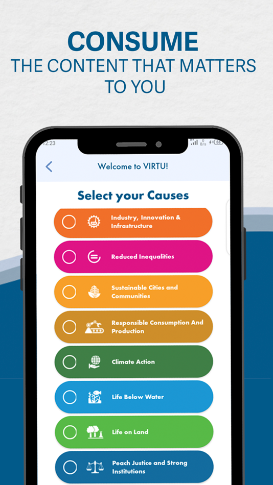#2. VIRTU: Virtuous Social Network (iOS) 由: Evolve Innovative Solutions