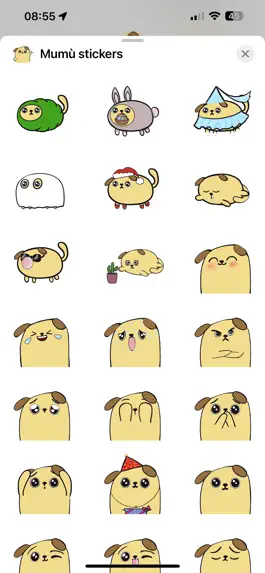 Game screenshot Mumu stickers hack