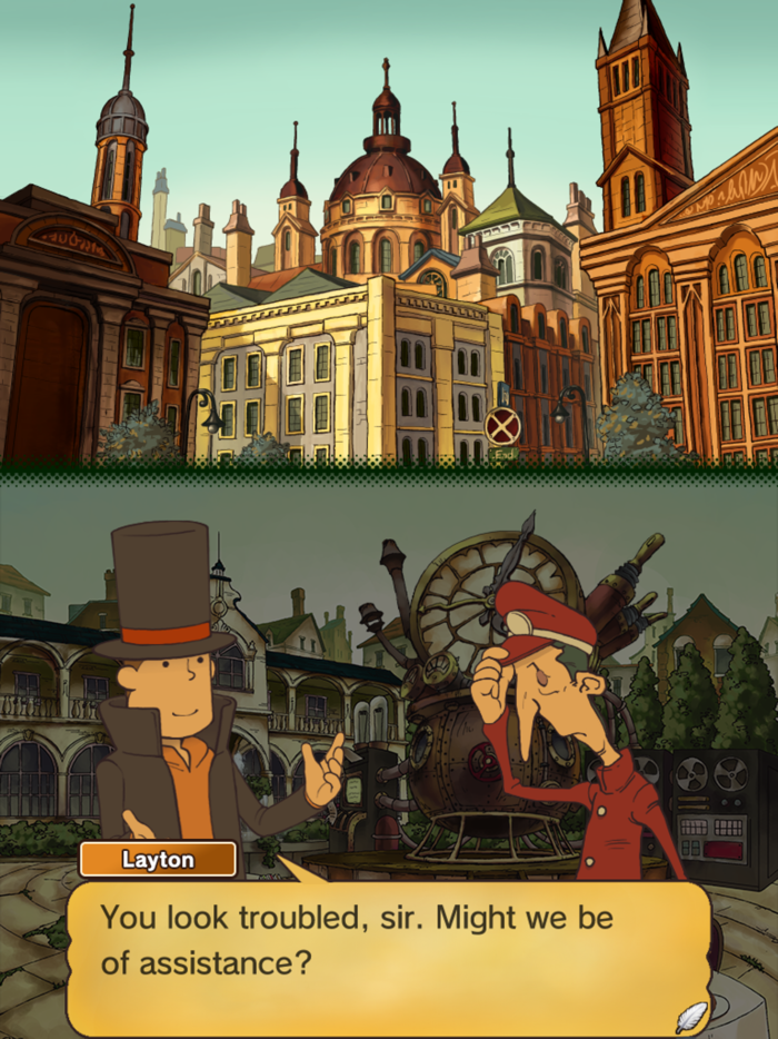 Layton Lost Future in HD
