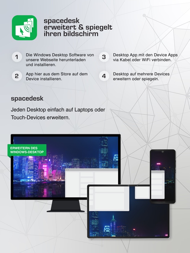 spacedesk (Multi Monitor App) im App Store