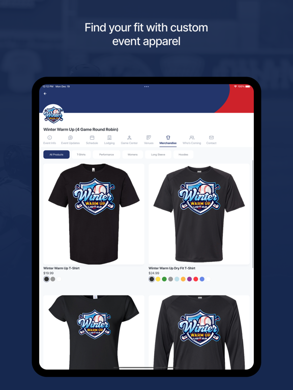 USSSA iPad screenshot 5 - Sports app