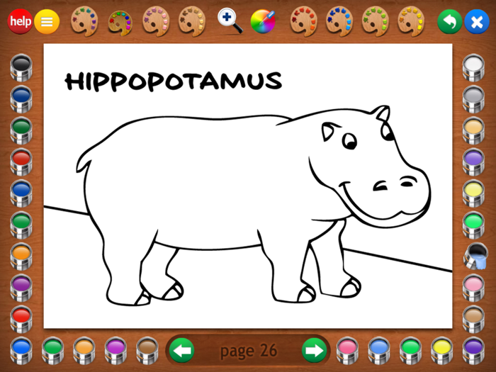 Coloring Book 3 Animals
