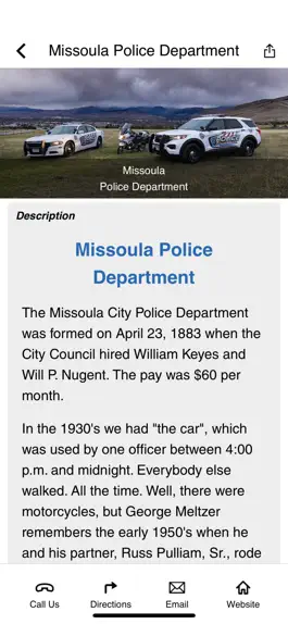 Game screenshot Missoula Police Department apk