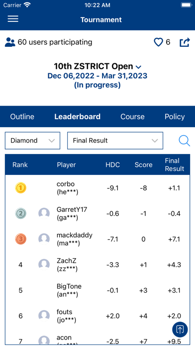 GOLFZON SOCIAL Screenshot